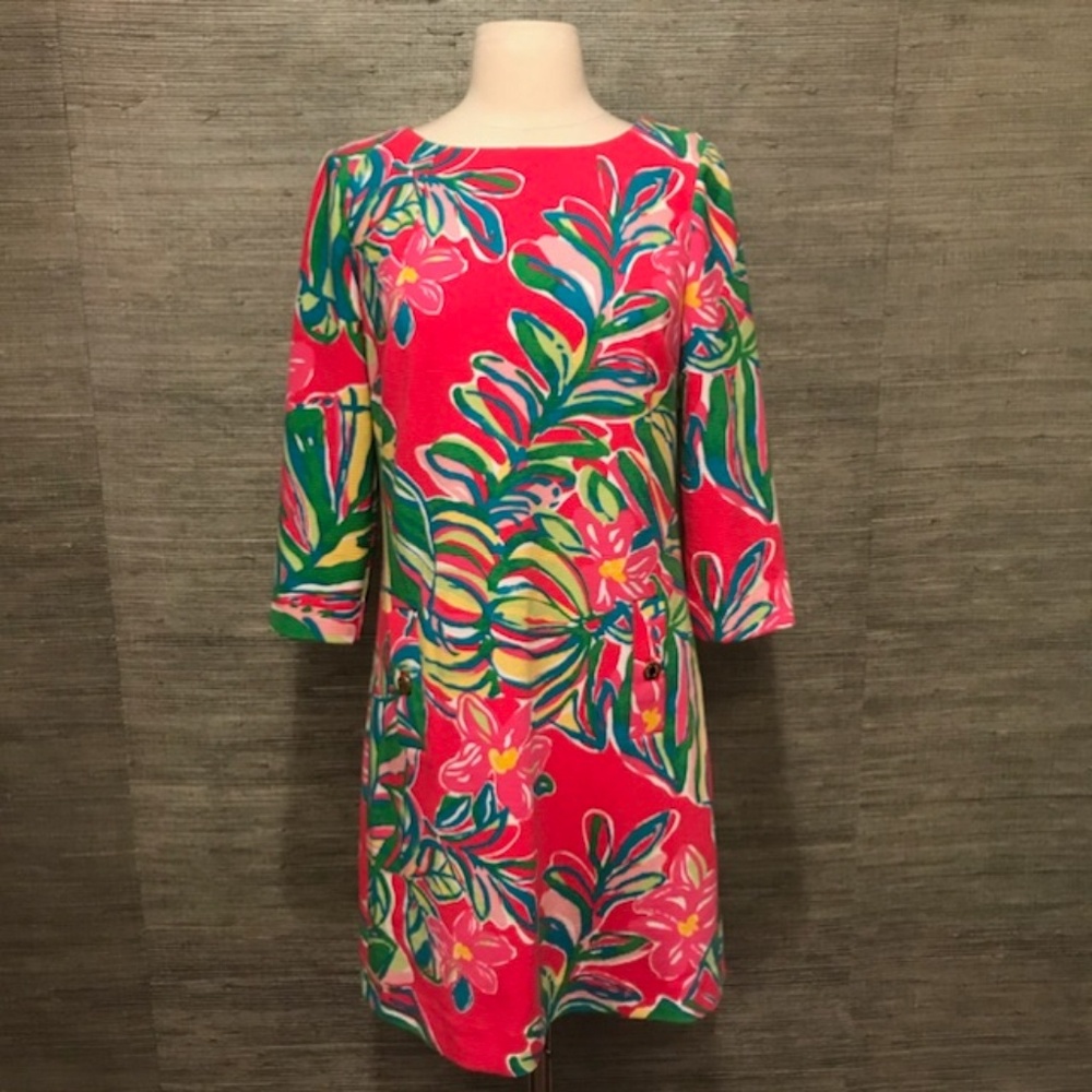 Lilly Pulitzer Long Sleeve Dress- Medium worn 3x